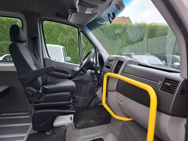 Volkswagen CRAFTER 35 2.0 TDI L3H2 BM 25995.- INCL BTW 9-PERSOONS ROLSTOEL 114PK