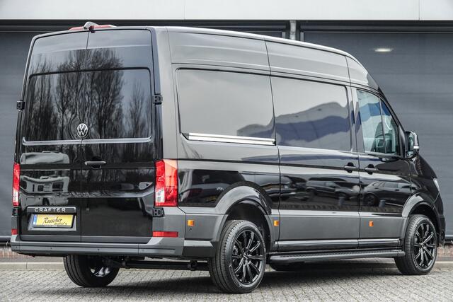 Volkswagen CRAFTER L3H3 177Pk Aut. | 35 | 2xSchuifdeur | Nieuw Model | 10,4" Navigatie | 19'' | Deep Black