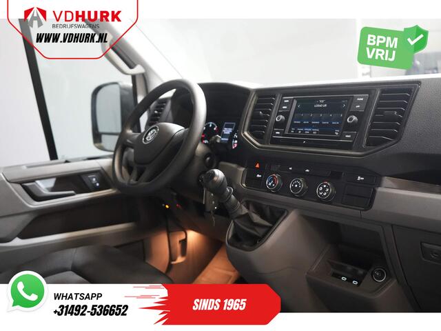 Volkswagen CRAFTER 50 165 pk Effer 352S Kraan/ Crane/ Kran/ Autokran/ PTO/ Open laadbak/ Dubbel Lucht