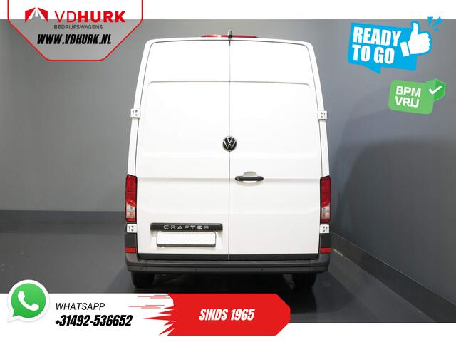 Volkswagen CRAFTER 35 2.0 TDI 140 pk DSG Aut. L3H3 BPM VRIJ! LED/ Virtual Cockpit/ Camera/ Cruise/ Carplay/ Gev.Stoel