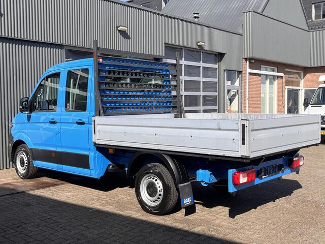 Volkswagen CRAFTER 35 2.0 TDI DC Airco Cruise controle Euro 6 laadbak Voorruit verwarming 6-persoons Open laadbak Pick-up p-up Bakwagen 1e eigenaar