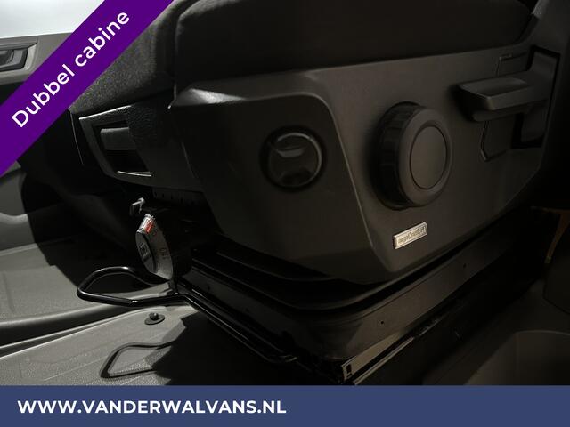 Volkswagen CRAFTER 2.0 TDI 141pk Pick up Open laadbak Dubbele Cabine Euro6 Airco | 7-Zits | Navigatie | 2800kg Trekhaak Apple Carplay, Android Auto, Cruisecontrol, Chauffeursstoel