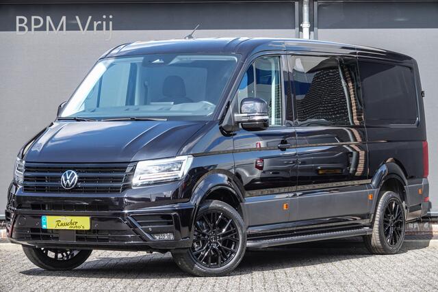 Volkswagen CRAFTER L3H2 | 177Pk Aut. | Dubbele Cabine | Nieuw Model | 10,4'' Navigatie | 19'' | Deep Black