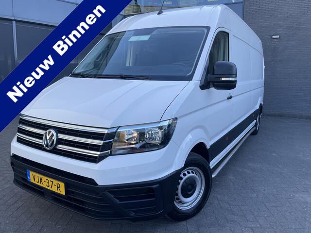 Volkswagen CRAFTER 35 2.0 TDI L4H3 Highline Airco - parkeersensoren achter - cruise control - zijschuifdeur rechts - tussenschot volledig - Ideaal voor camper