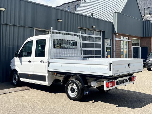 Volkswagen CRAFTER 35 2.0 TDI DC Open laadbak Airco Cruise controle Pick-up Euro 6 Parkeerhulp achter evt 2500kg trekgewicht 6 persoons p-up bakwagen open laadbak Pritsche