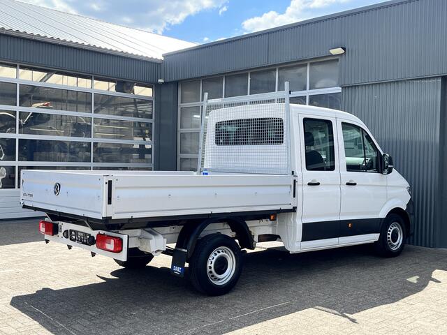 Volkswagen CRAFTER 35 2.0 TDI DC Open laadbak Airco Cruise controle Pick-up Euro 6 Parkeerhulp achter evt 2500kg trekgewicht 6 persoons p-up bakwagen open laadbak Pritsche