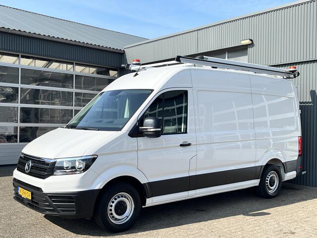 Volkswagen CRAFTER 35 2.0 TDI L3H3/L2H2 Werkplaats inrichting Kast Inrichting Servicewagen Omvormer Standkachel Airco Cruise controle Camera Sortimo inrichting 1e eigenaar Dealer onderhouden Euro 6 Bpm vrij voor particulier gebruik