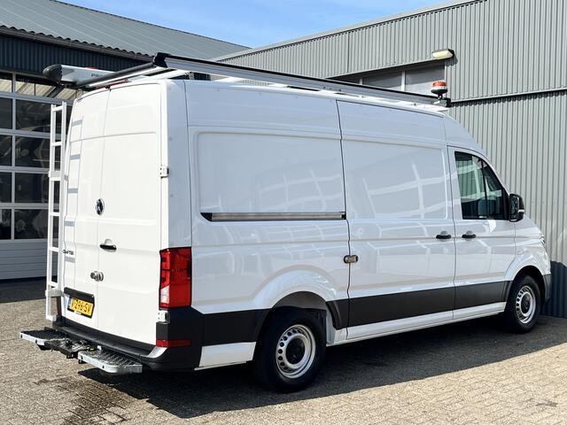 Volkswagen CRAFTER 35 2.0 TDI L3H3/L2H2 Werkplaats inrichting Kast Inrichting Servicewagen Omvormer Standkachel Airco Cruise controle Camera Sortimo inrichting 1e eigenaar Dealer onderhouden Euro 6 Bpm vrij voor particulier gebruik