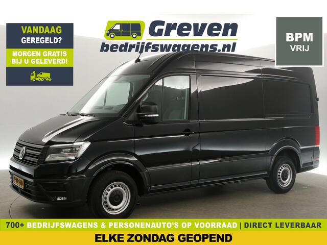 Volkswagen CRAFTER 35 2.0 TDI L3H3 140PK | NIEUW | BPM VRIJ | 3000KG | Airco Cruise Camera Carplay Massagestoel 3 Persoons Navi LED