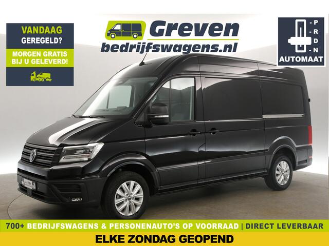 Volkswagen CRAFTER 2.0 TDI DSG HIGHLINE EXCLUSIVE L3H3 | FACELIFT MODEL | BPM VRIJ | NIEUW 3000KG TREKHAAK VIRTUAL ADAPTIVE CRUISE LED 140PK CARPLAY 17"LMV