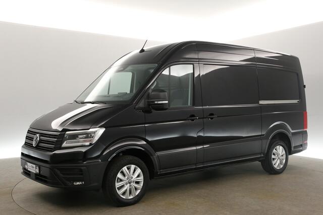 Volkswagen CRAFTER 2.0 TDI DSG HIGHLINE EXCLUSIVE L3H3 | FACELIFT MODEL | BPM VRIJ | NIEUW 3000KG TREKHAAK VIRTUAL ADAPTIVE CRUISE LED 140PK CARPLAY 17"LMV