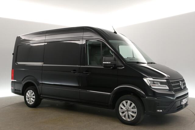 Volkswagen CRAFTER 2.0 TDI DSG HIGHLINE EXCLUSIVE L3H3 | FACELIFT MODEL | BPM VRIJ | NIEUW 3000KG TREKHAAK VIRTUAL ADAPTIVE CRUISE LED 140PK CARPLAY 17"LMV