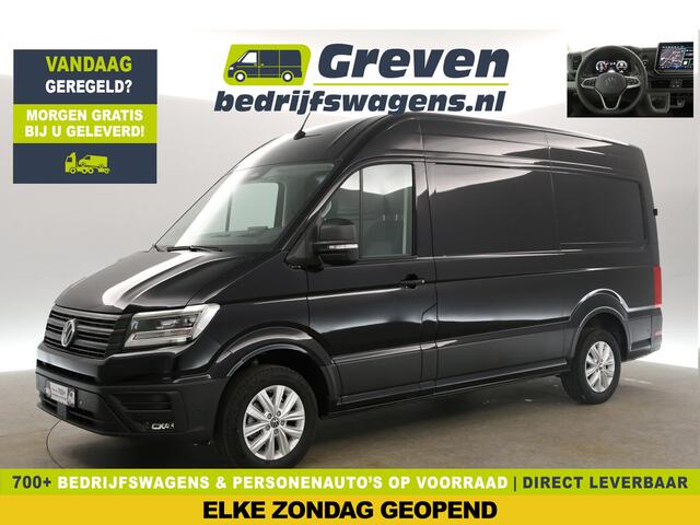 Volkswagen CRAFTER 2.0 TDI DSG HIGHLINE EXCLUSIVE L3H3 | FACELIFT MODEL | BPM VRIJ | NIEUW 3000KG TREKHAAK VIRTUAL ADAPTIVE CRUISE LED 140PK CARPLAY 17"LMV