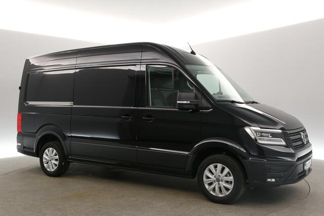 Volkswagen CRAFTER 2.0 TDI DSG HIGHLINE EXCLUSIVE L3H3 | FACELIFT MODEL | BPM VRIJ | NIEUW 3000KG TREKHAAK VIRTUAL ADAPTIVE CRUISE LED 140PK CARPLAY 17"LMV