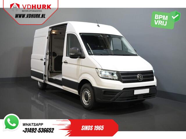 Volkswagen CRAFTER 35 140 pk DSG Aut. L3H3 BPM VRIJ! LED/ Virtual Cockpit/ Camera/ Cruise/ Carplay/ Gev.Stoel
