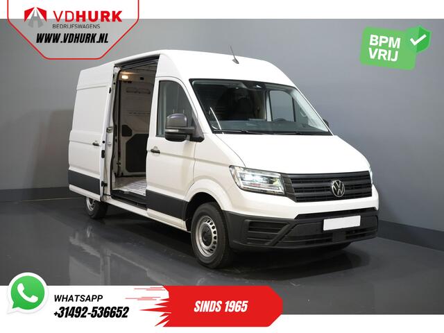 Volkswagen CRAFTER 35 2.0 TDI 140 pk DSG Aut. L3H3 BPM VRIJ/ LED/ Virtual Cockpit/ Camera/ Cruise/ Carplay/ Gev.Stoel