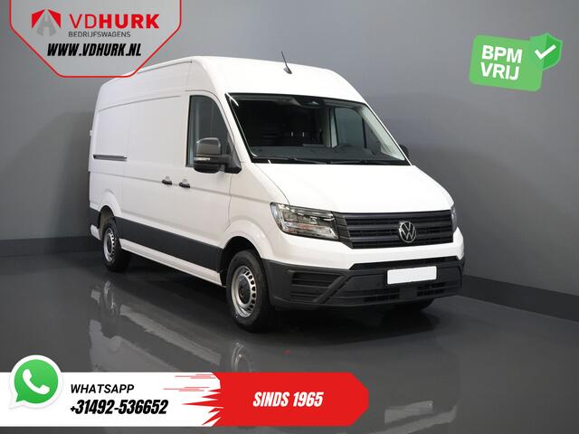 Volkswagen CRAFTER 35 140 pk DSG Aut. L3H3 BPM VRIJ! LED/ Virtual Cockpit/ Camera/ Cruise/ Carplay/ Gev.Stoel