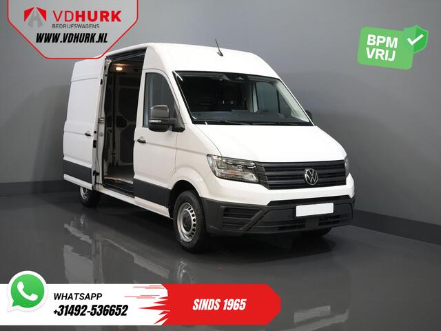 Volkswagen CRAFTER 35 140 pk DSG Aut. L3H3 BPM VRIJ! LED/ Virtual Cockpit/ Camera/ Cruise/ Carplay/ Gev.Stoel