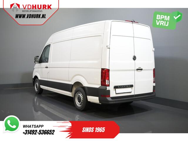 Volkswagen CRAFTER 35 2.0 TDI 140 pk DSG Aut. L3H3 BPM VRIJ! LED/ Virtual Cockpit/ Camera/ Cruise/ Carplay/ Gev.Stoel