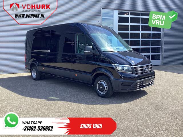 Volkswagen CRAFTER 50 2.0 TDI 180 pk Aut. DSG BPM VRIJ! Dubbel Lucht/ 270Gr.Deuren/ Gev.Stoel/ Carplay/ Navi/ Camera/ Cruise/ PDC/ Trekhaak