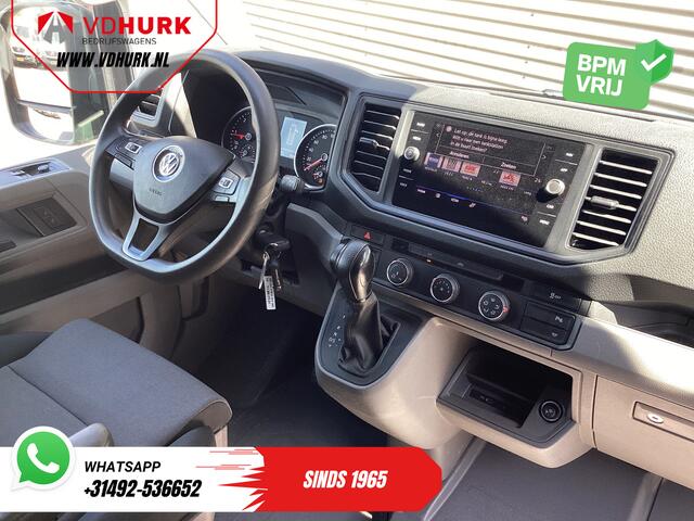 Volkswagen CRAFTER 50 2.0 TDI 180 pk Aut. DSG BPM VRIJ! Dubbel Lucht/ 270Gr.Deuren/ Gev.Stoel/ Carplay/ Navi/ Camera/ Cruise/ PDC/ Trekhaak