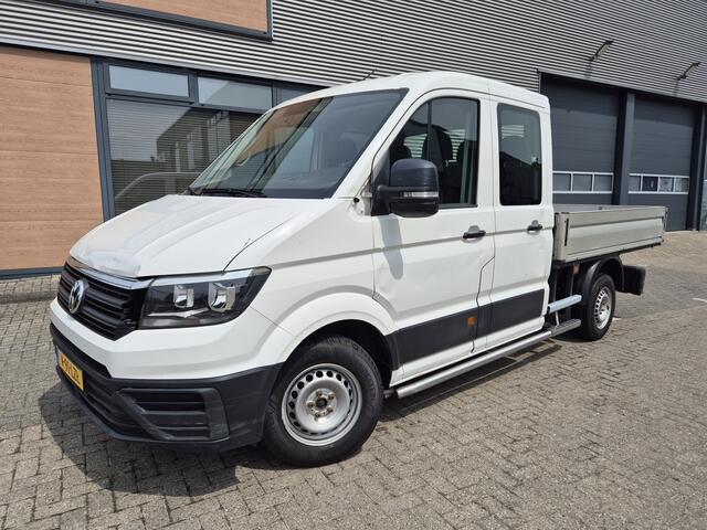 Volkswagen CRAFTER 35 2.0 TDI openlaadbak dc 7-pers 80dkm euro6 L3 Comfortline pick-up open-laadbal