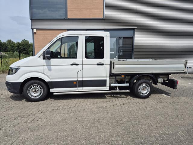 Volkswagen CRAFTER 35 2.0 TDI openlaadbak dc 7-pers 80dkm euro6 L3 Comfortline pick-up open-laadbal