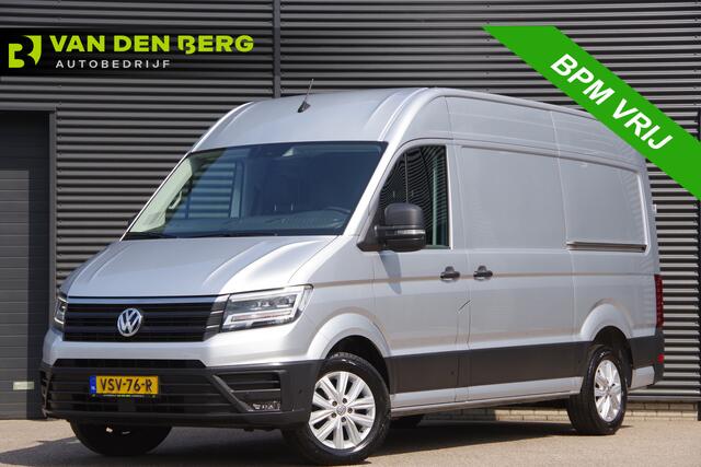 Volkswagen CRAFTER 35 2.0 TDI L3H3 EXCLUSIVE, 140PK AUT. 2X SCHUIFDEUR, LED, LEDER, ADAPT. CRUISE, CAMERA, AIRCO, PARKEERSENSOREN, NL AUTO, NAP