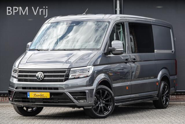 Volkswagen CRAFTER L3H2 | 2.0Tdi 177Pk Aut. | Dubbele Cabine | 2xSchuifdeur | Nieuw Model | 10,4'' Navigatie | 19'' | Indium Grey