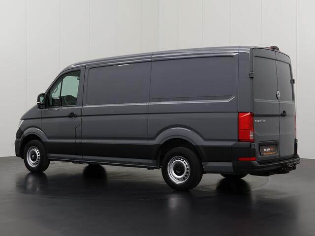Volkswagen CRAFTER 2.0TDi 140PK DSG Automaat L3H2 | Led Adaptive Cruise | Standverwarming | Leder | 3-Persoons | Betimmering | Trekhaak
