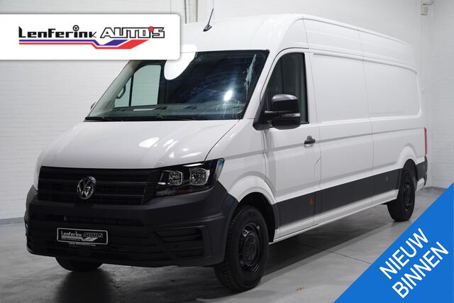 Volkswagen CRAFTER 2.0 TDI 140 pk L4H3 DSG Aut. Navi Cruise Control, PDC V+A, Houten Laadvloer, 3-Zits, Nieuw