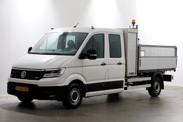 Volkswagen CRAFTER 35 2.0 TDI 140pk E6 D.C. Highline Kipper met hoge boorden 09-2017