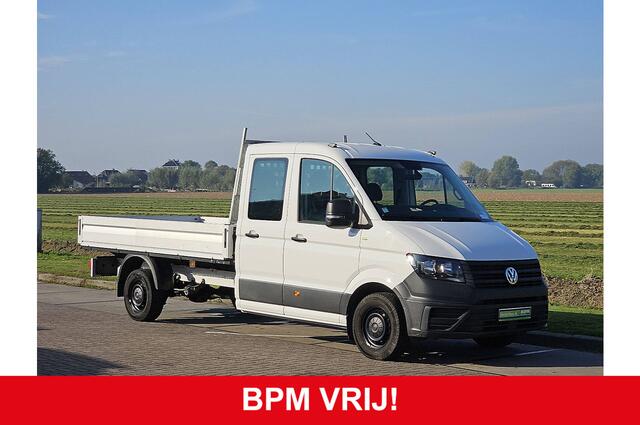 Volkswagen CRAFTER 35 2.0 TDI DC L4 Open-Laadbak Trekhaak 140Pk Euro6 Airco!