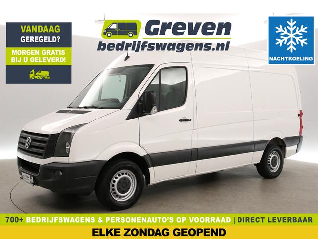Volkswagen CRAFTER 2.0 TDI 140PK L2H2 | Nachtkoeling | Koelwagen 1 C° | Airco | Cruise | 3-Zits | Parkeersens.