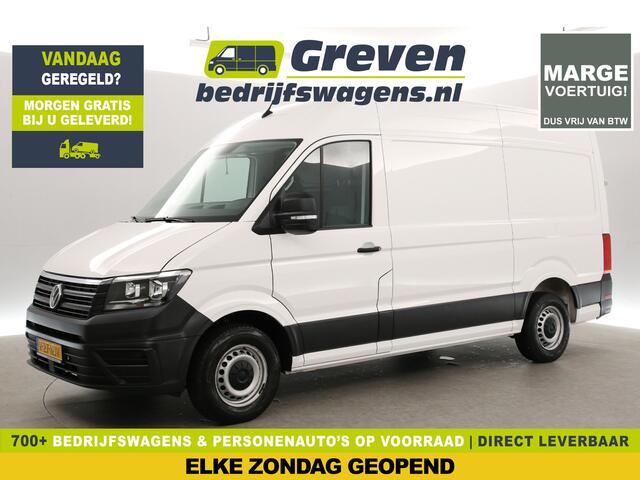 Volkswagen CRAFTER 30 2.0 TDI L3H3 | 140PK | MARGE | 3000kg Trekgew. | Airco | Camera | Carplay | Cruise | 3-Zits