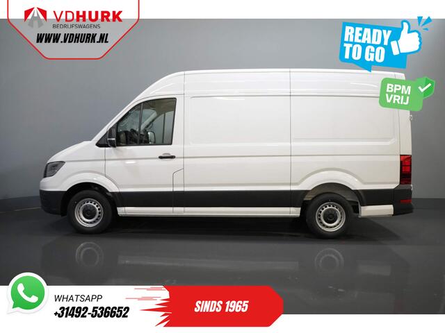 Volkswagen CRAFTER 35 2.0 TDI 140 pk DSG Aut. L3H3 BPM VRIJ! 14x VOORRAAD! LED/ Virtual Cockpit/ Camera/ Cruise/ Carplay/ Gev.Stoel