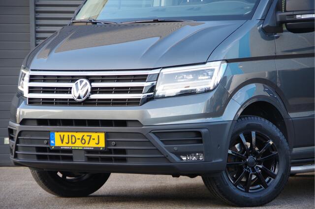 Volkswagen CRAFTER 35 2.0 TDI L3H2 177PK AUT. LED, TREKHAAK, LEDER, ADAPT. CRUISE, CAMERA, STUUR VERWARMING, VOORRUIT VERWARMING, GLASSLOOK, NL AUTO, NAP