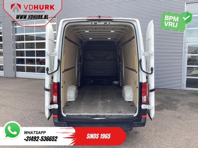 Volkswagen CRAFTER 35 2.0 TDI 140 pk L5H3 BPM VRIJ! 2x Schuifdeuren/ 270 Gr.Deuren/ Carplay/ Camera/ Airco