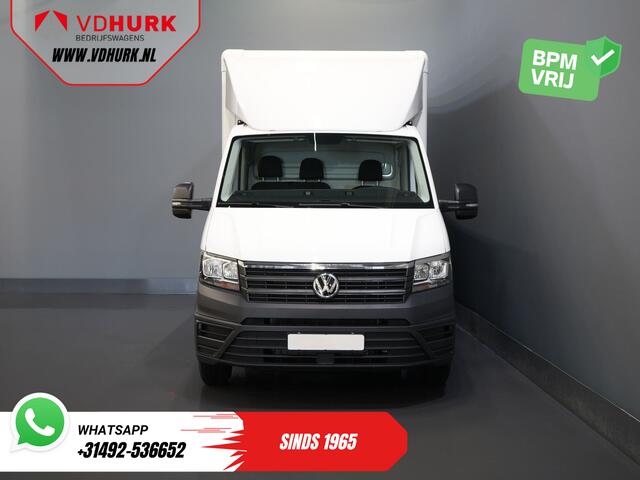 Volkswagen CRAFTER 35 2.0 TDI 180 pk DSG Aut. BPM VRIJ! 350x208x210 Laadklep/ Spoiler/ Navi/ Carplay/ Camera/ Airco