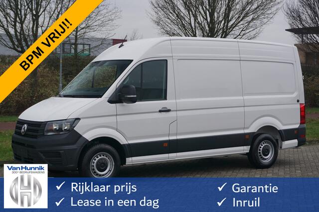 Volkswagen CRAFTER 35 140PK L3H3 Facelift BPM VRIJ 10" Scherm Apple CP/Android A, 270° deuren!! NR. J02*