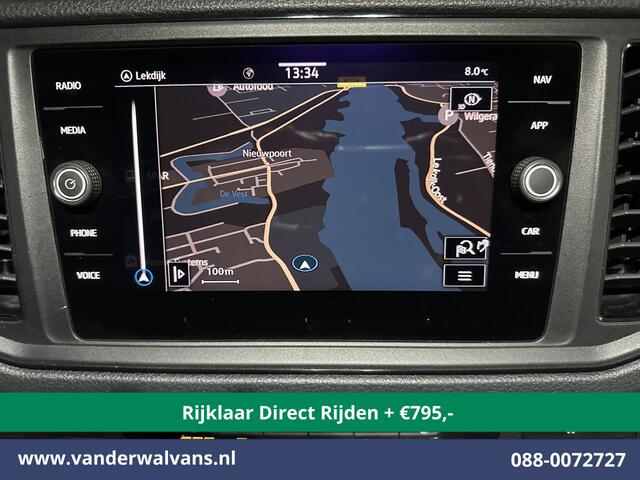 Volkswagen CRAFTER 2.0 TDI 177pk Automaat L3H2 L2H1 Euro6 *Rijklaar Direct Rijden* Airco | Camera | Navigatie | Apple Carplay 3000kg Trekhaak, Android Auto, Cruisecontrol, 270 Graden Achterdeuren, Stoelverwarming, Parkeersensoren, Bijrijdersbank
