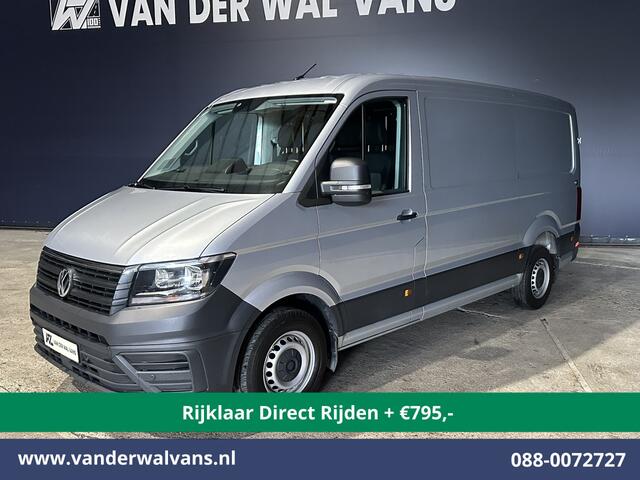 Volkswagen CRAFTER 2.0 TDI 177pk Automaat L3H2 L2H1 Euro6 *Rijklaar Direct Rijden* Airco | Camera | Navigatie | Apple Carplay 3000kg Trekhaak, Android Auto, Cruisecontrol, 270 Graden Achterdeuren, Stoelverwarming, Parkeersensoren, Bijrijdersbank