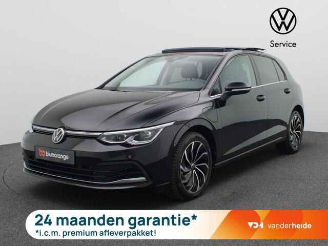 Volkswagen GOLF 1.4 eHybrid Style 204PK DSG full led, adaptive cruise met travel assist, elek. verstelbare voorstoel, elektrisch glazen panorama-dak, voorstoel met massagefunctie, stuur-stoelverwarming, achteruitrijcamera, 17" lichtmetaal