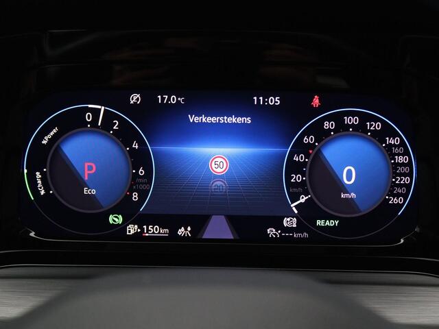 Volkswagen GOLF 1.4 eHybrid Style 204PK DSG full led, adaptive cruise met travel assist, elek. verstelbare voorstoel, elektrisch glazen panorama-dak, voorstoel met massagefunctie, stuur-stoelverwarming, achteruitrijcamera, 17" lichtmetaal