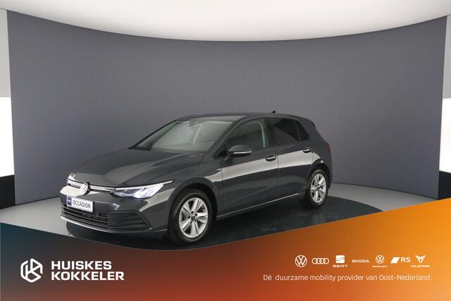 Volkswagen GOLF Life 1.5 eTSI 130pk DSG Automaat Adaptive cruise control, Achteruitrijcamera, LED koplampen, Stuurwiel verwarmd, App connect, Stoelverwarming, Parkeersensoren