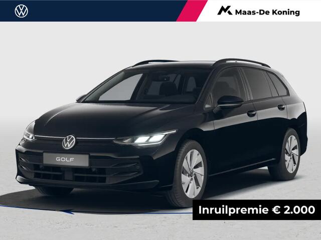 Volkswagen GOLF variant Life Edition 1.5 eTSI 116 pk 7 versn. DSG · Achteruitrijcamera · draadloze telefoonlader · Trekhaak inklapbaar, met elektrische ontgrendeling ·