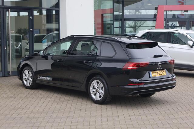Volkswagen GOLF Variant 1.5 eTSI Life Business 116PK / 85kW, DSG, Digitaal instrumentenpaneel, Apple Carplay & Android Auto, navigatie, verwarmbare voorstoelen met massagefunctie, LED koplampen, adaptieve cruise control (acc), parkeersensoren voor en achter (pdc), DAB+,