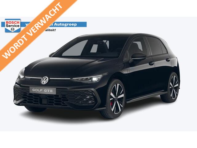 Volkswagen GOLF 1.5 eHybrid GTE 272 pk | Panorama dak | Stoel/Stuur verwarming | 360* Camera | Schuif/Kantel dak | Adaptive cruise controler | Keyless start | Apple CarPlay/Android Auto | Draadloze telefoonlader | IQ.Lights | Climate controle | Parkeersensoren V+A | Navi
