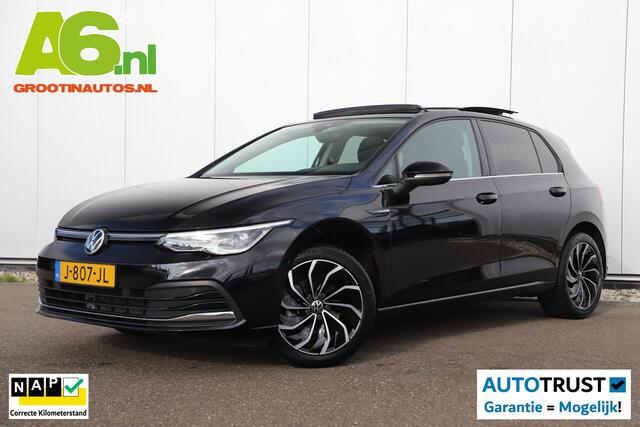 Volkswagen GOLF 1.5 TSI Style 131PK Panoramadak 17 inch LMV LED Carplay Android Navigatie Adaptive Cruise Rijstrooksensor Parkeersensor ErgoActive