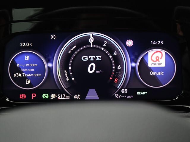 Volkswagen GOLF 1.4 eHybrid GTE 245PK DSG LED-Matrix, Travel assist, keyless start, stuur/stoelverwarming, 18'' lichtmetaal
